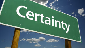 certainty graphic
